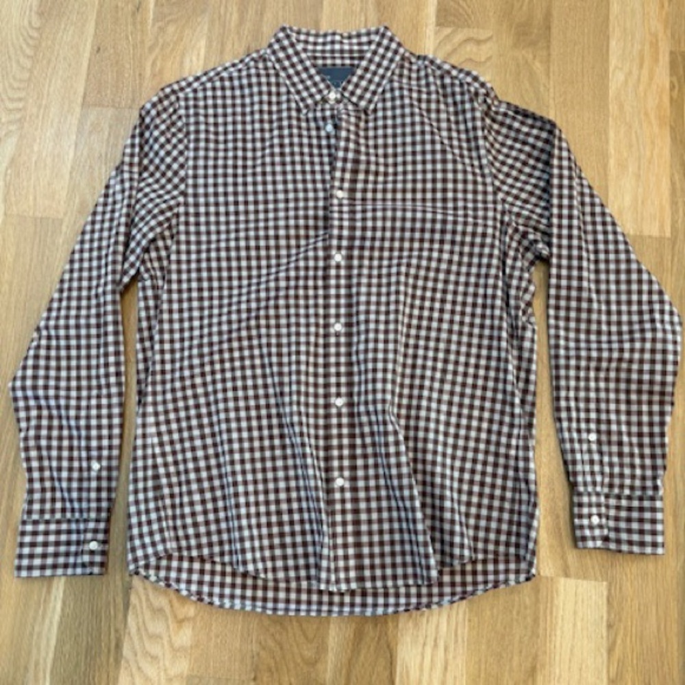VINCE | MEN’S PLAID BUTTON DOWN